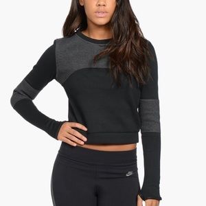 Nike Tech Crew Neck Pullover Back Zip Jacket